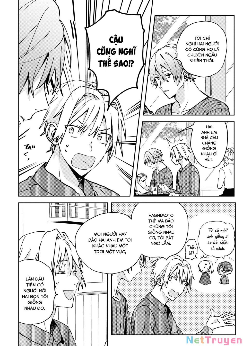 đồng đội game online, té là ngài sếp khó tính chapter 23 18