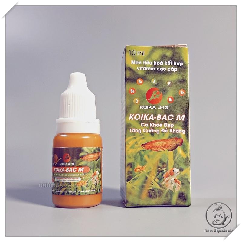Koika BAC M | Vi sinh đường ruột kết hợp vitamin cao cấp cho cá tép cảnh