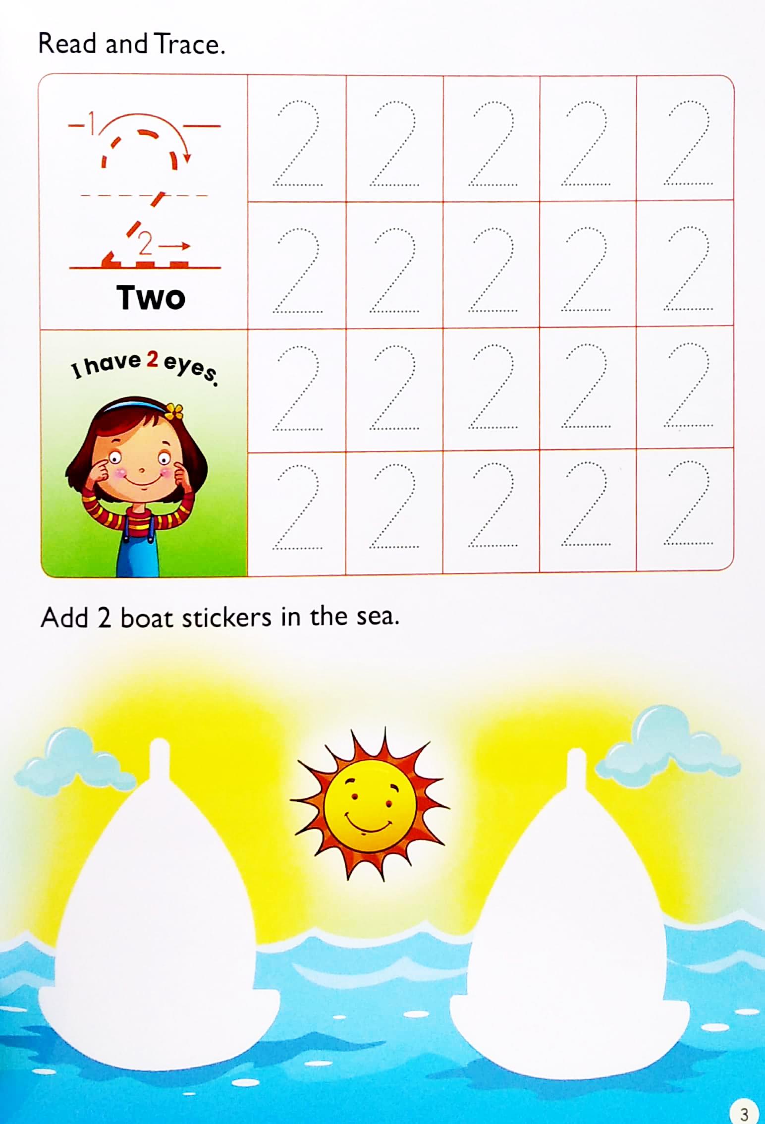 My 123 Stickers &amp; Writing Book