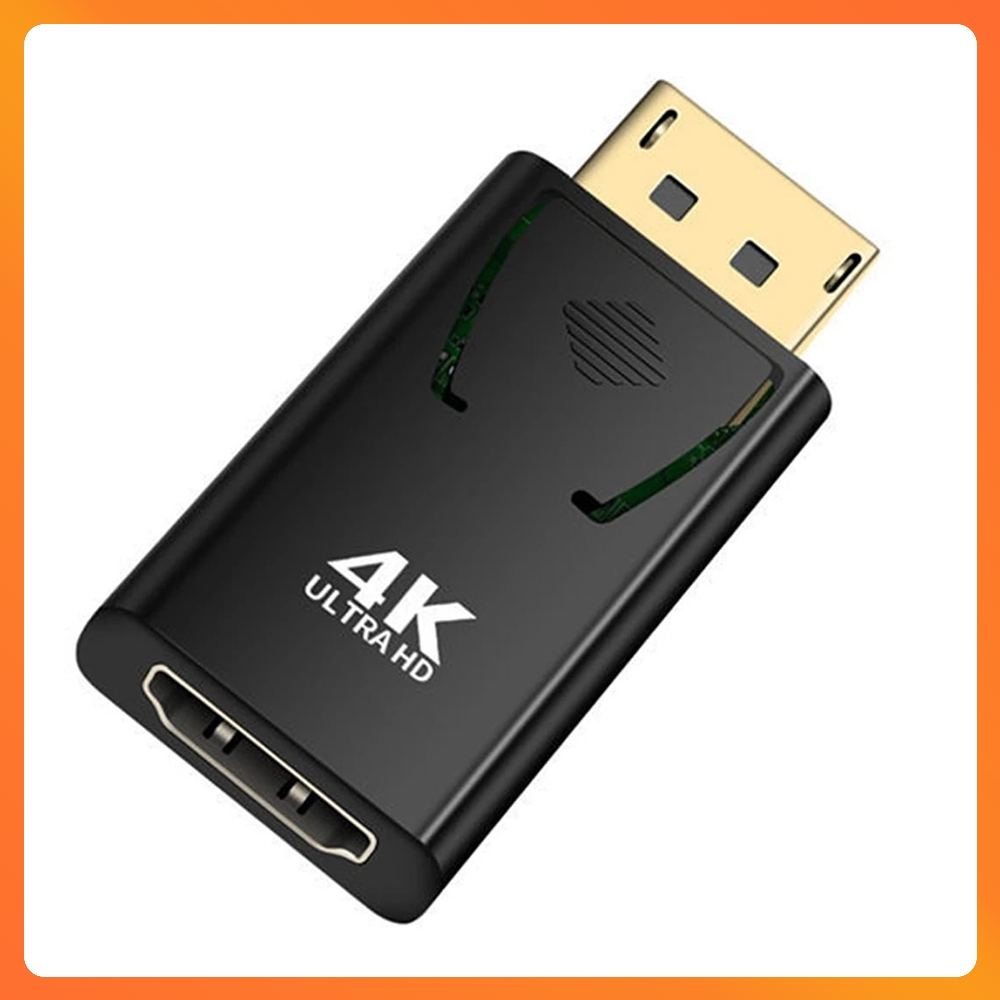 Đầu Chuyển Đổi Displayport sang HDMI Hỗ Trợ Full HD 1080P Chuẩn HDMI 1.4 Dành Cho laptop, PC