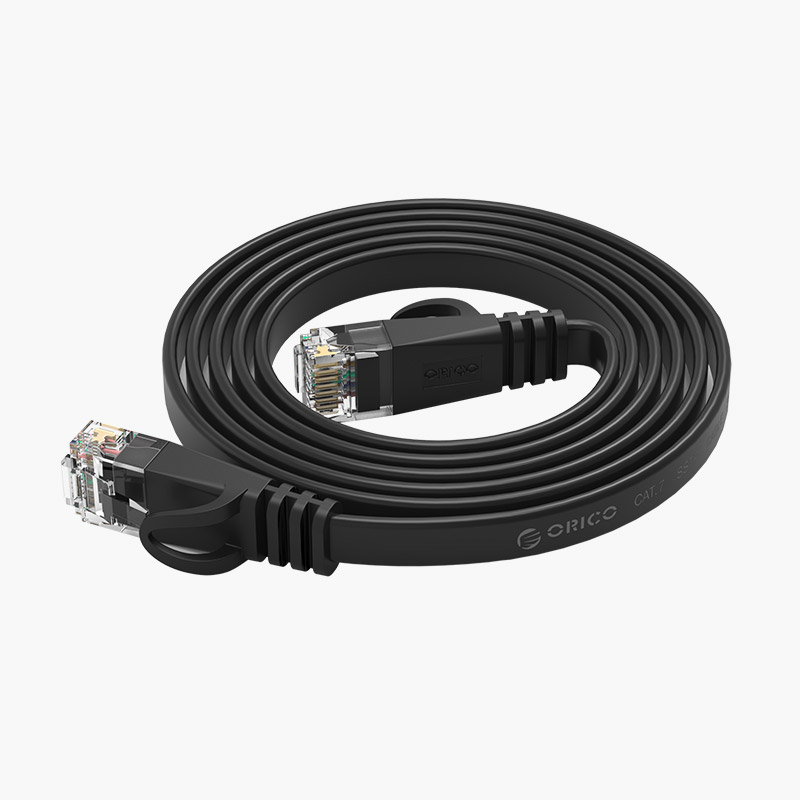 Cáp mạng CAT 6 bấm sẵn dây dẹp Orico PUG-C6 - Hàng nhập khẩu