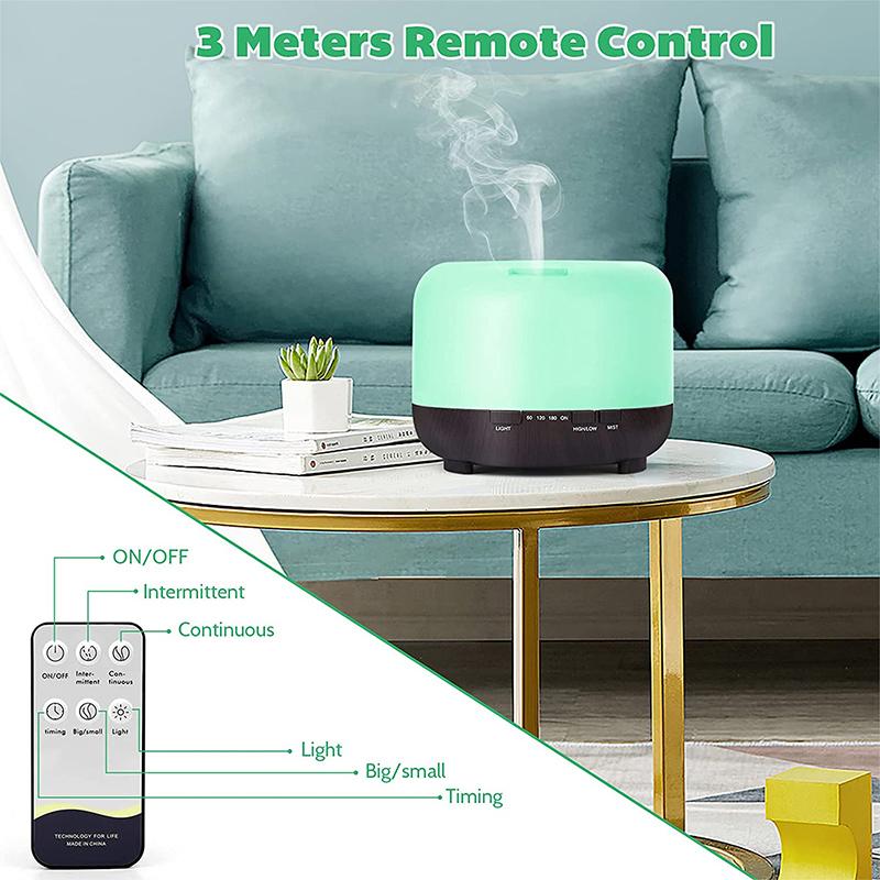 Máy Tạo Độ Ẩm Không Khí Thơm Đèn Máy Khuếch Tán Tinh Dầu Cho Nhà Làm Thơm Phòng Xông Hương Thơm Lọc Khuếch Tán Tinh Dầu Phun Sương Tạo