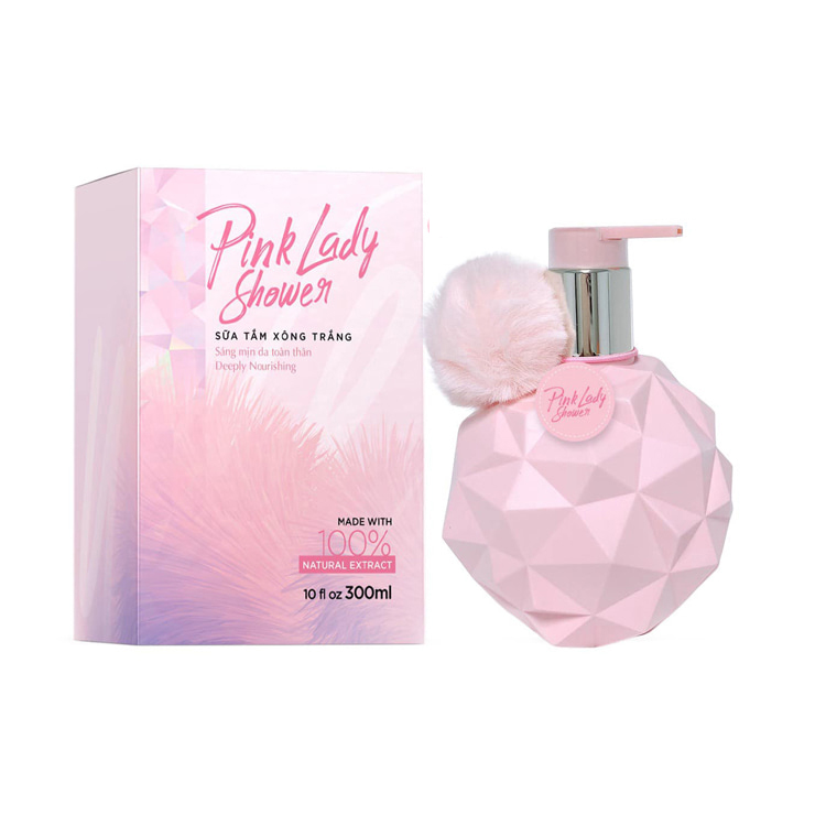 Sữa Tắm Xông Trắng Pink Lady Shower