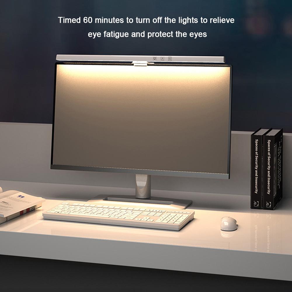 Stepless Dimming LED Lamp For Computers Monitor USB Reading Light Computers Screen Clip-on Lamp Eye Protect Light