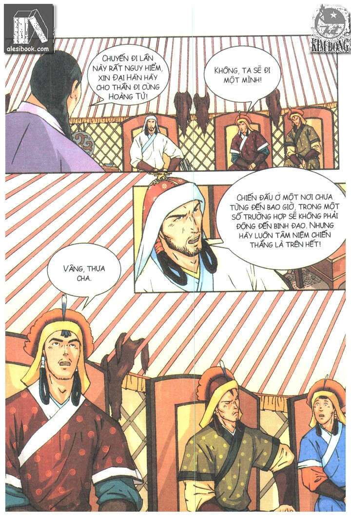 thành cát tư hãn chapter 57 17