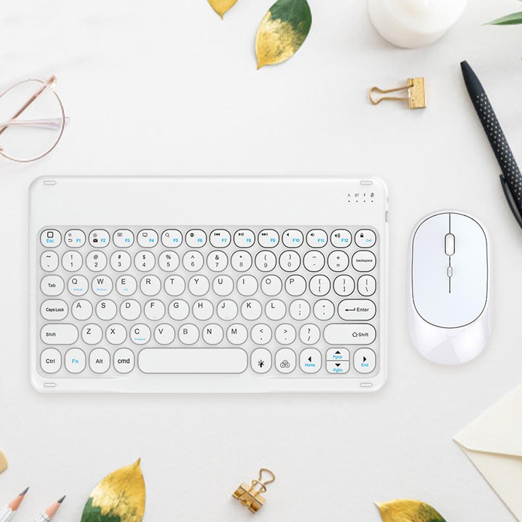 Wireless Keyboard and Mouse Quiet for Laptops