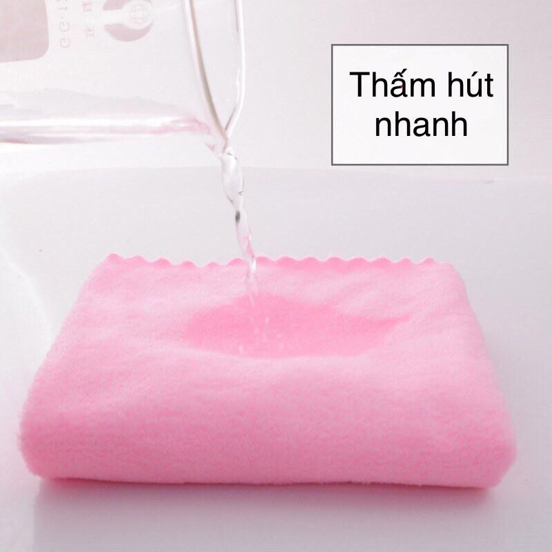 Khăn Mặt, KHĂN TẮM Lông Cừu Hàn Quốc 35x75cm - Khăn Lau Đầu Chất Bông Mềm Mịn, Siêu Thấm Hút