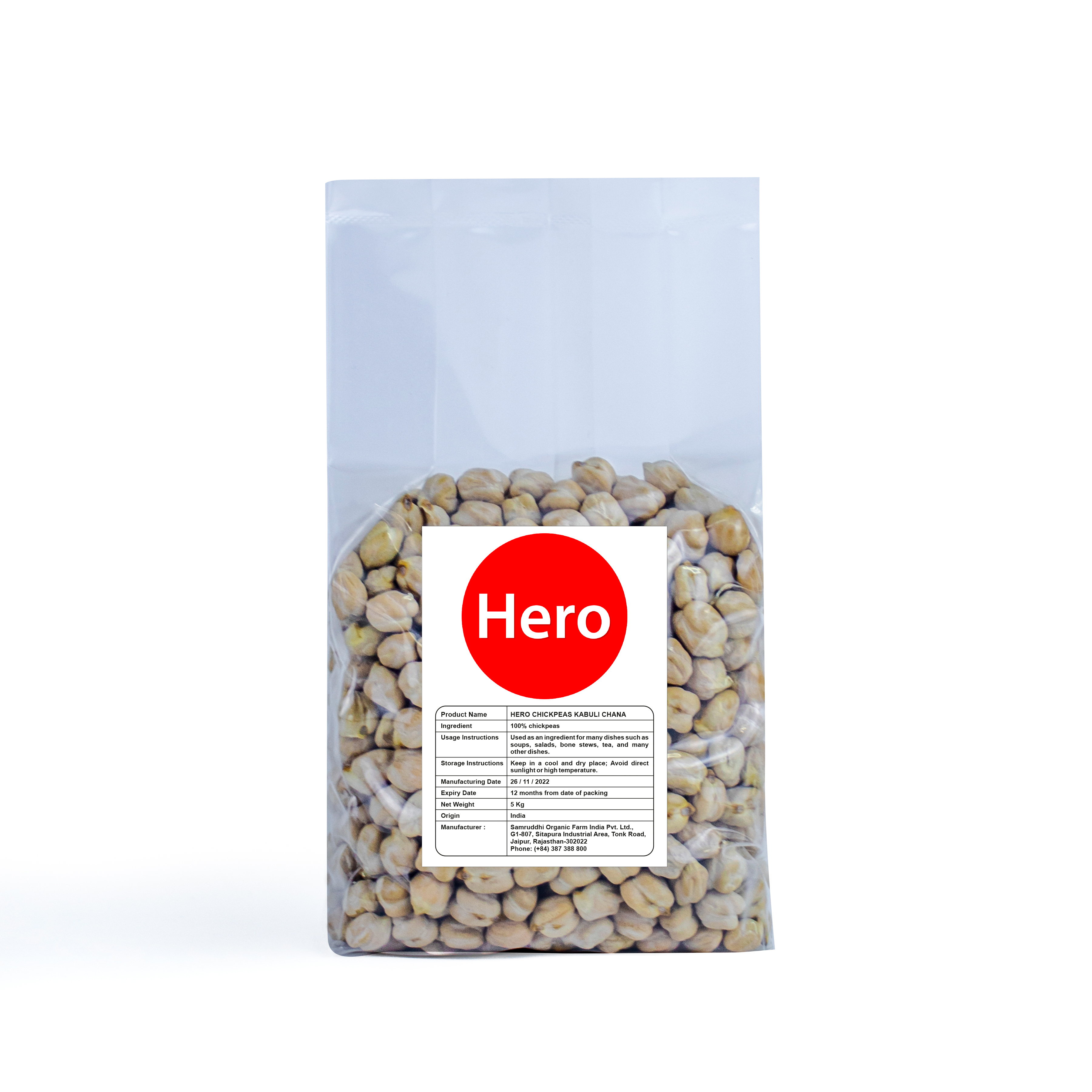 Đậu Gà Hero Kabuli Chana Nhập Khẩu