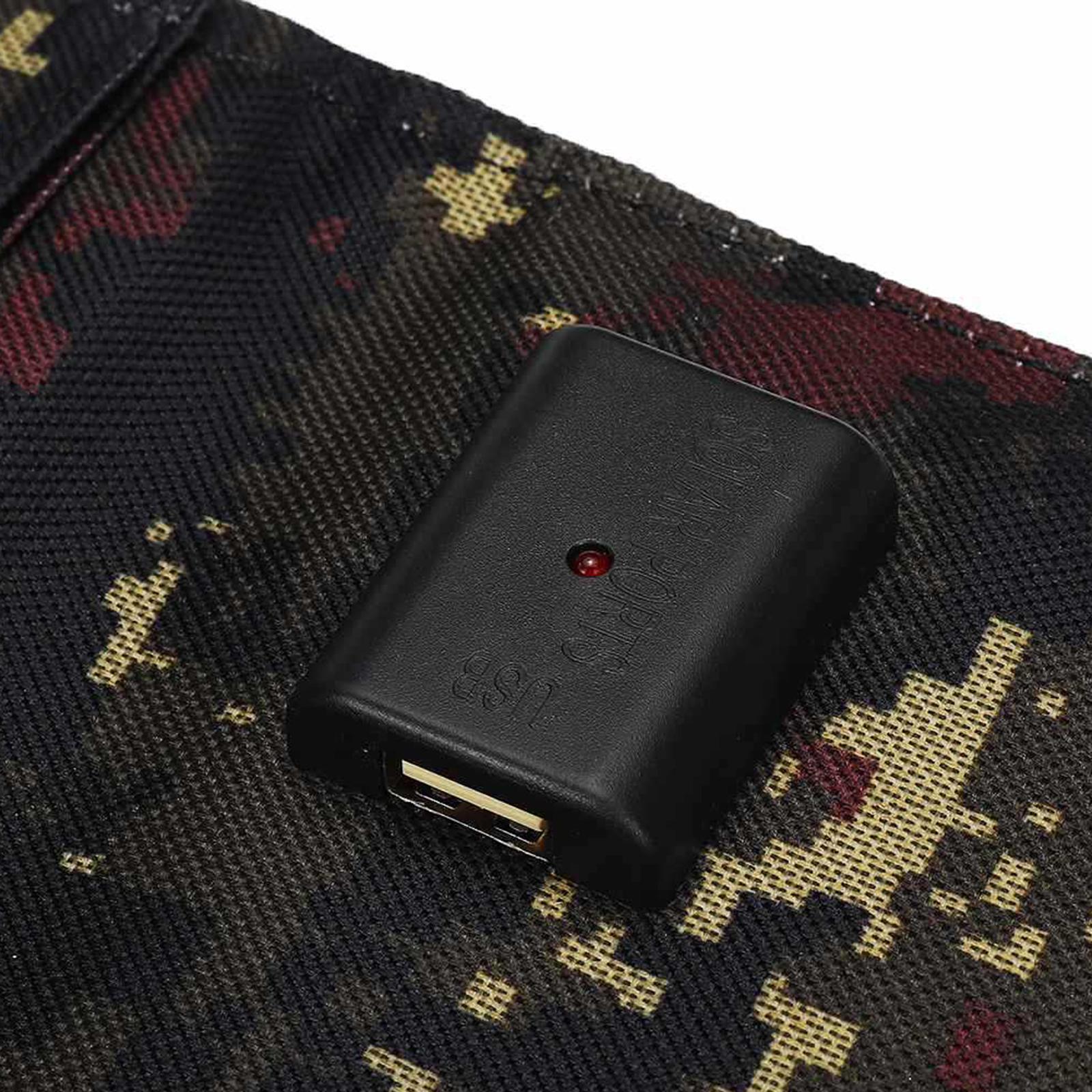 20W  USB 5V Waterproof Phone Charger for Smartphones Camping