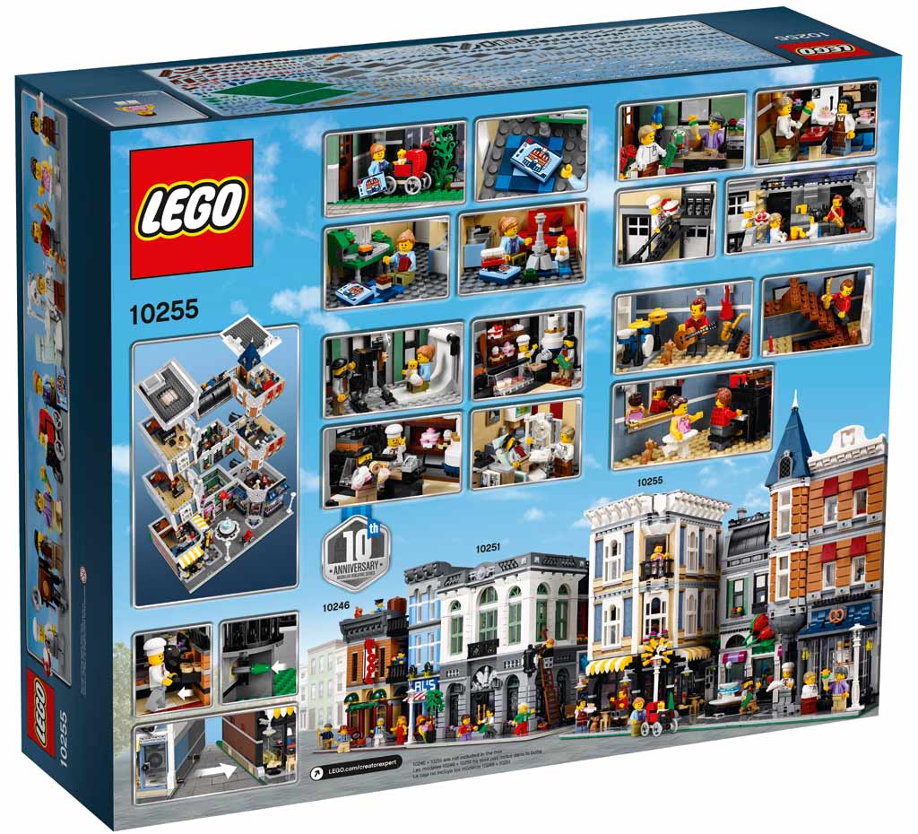 LEGO - 10255 - Quảng Trường Thành Phố 4002 Chi Tiết