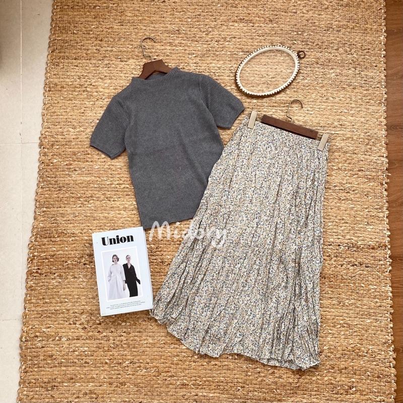 Chân váy hoa các màu