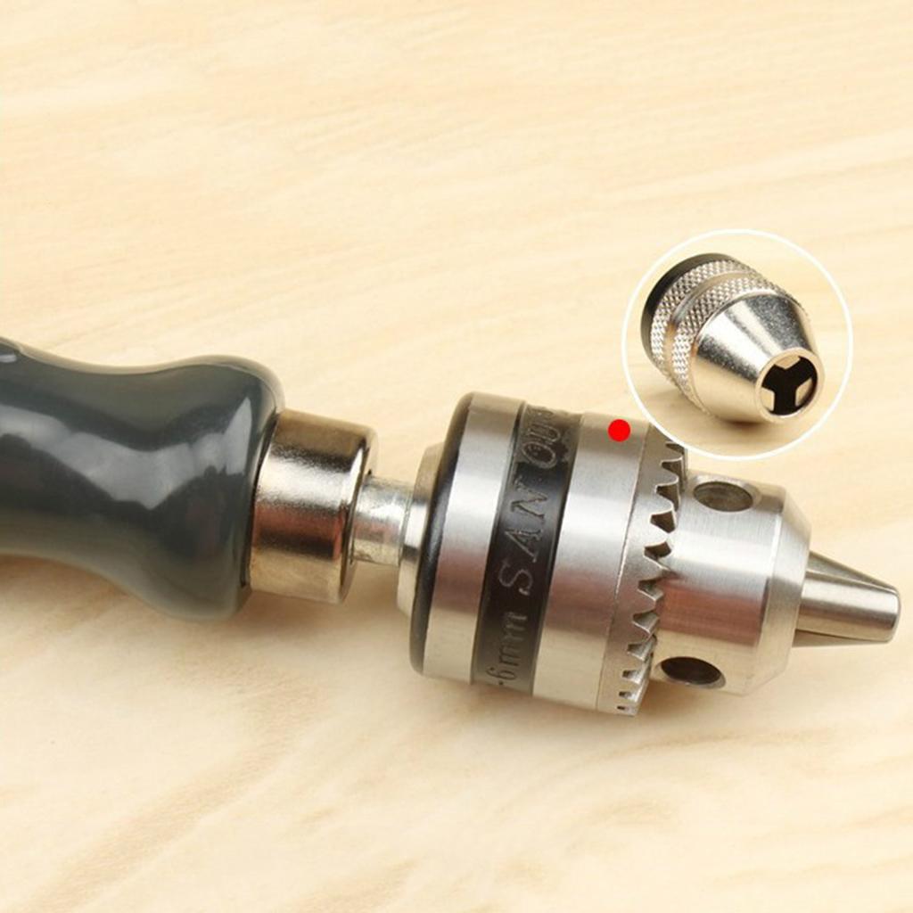 Hand Drill Bits, Hand Manual Drill Chuck, DIY Woodworking Precision Pin Vise