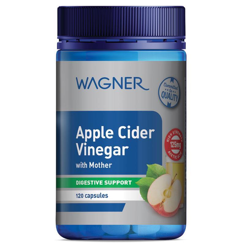 Wagner Apple Cider Vinegar with Mother 120 Capsules