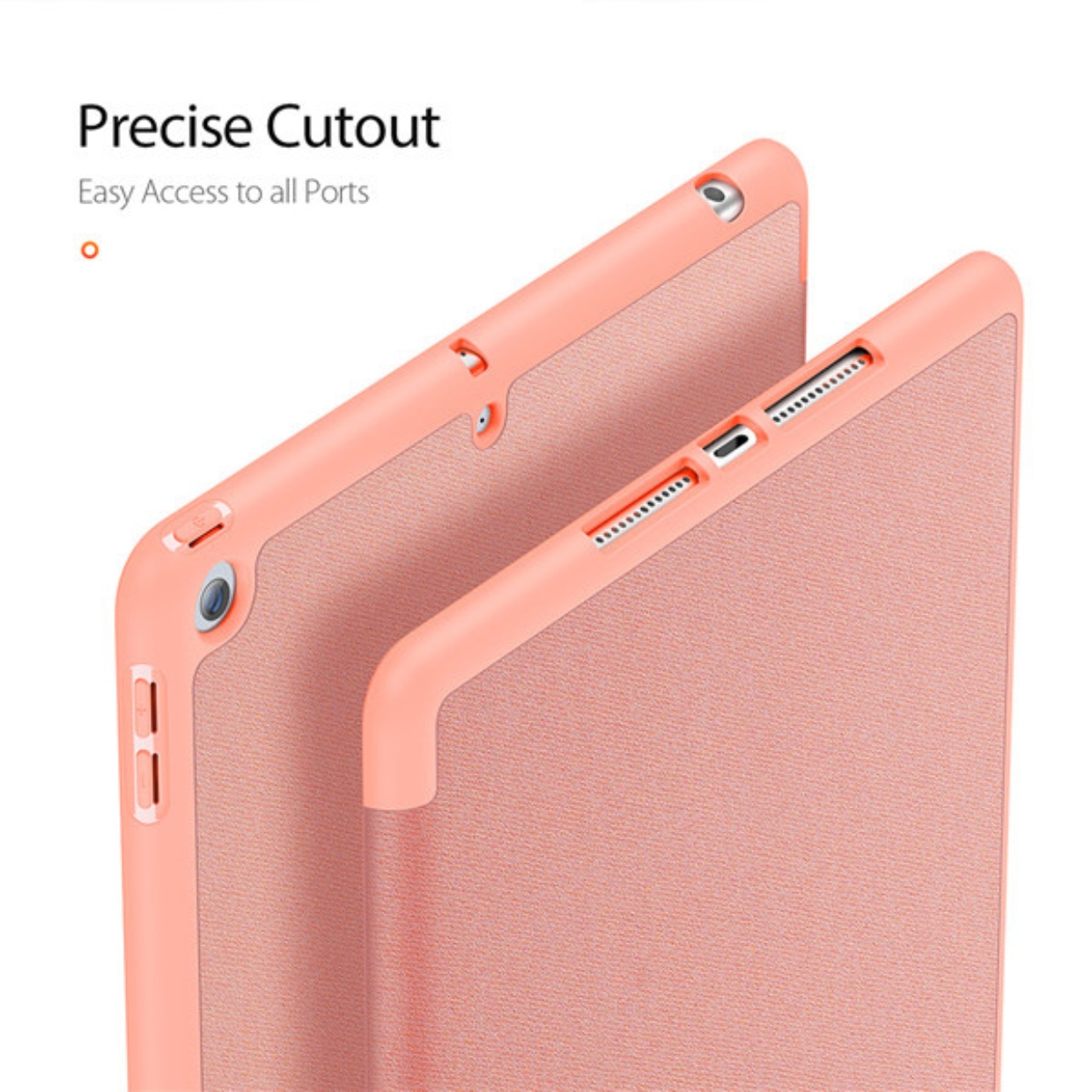 Bao Da Dux Ducis Domo Series Cho iPad 7/8/9 10.2 Có Khe Cắm Bút, Tự Động Tắt Mở - HÀNG CHÍNH HÃNG