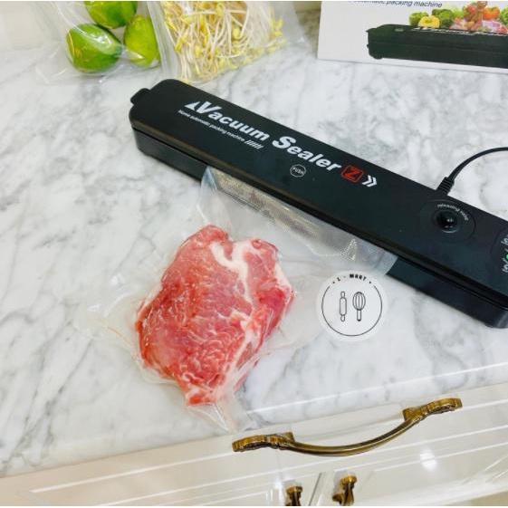 Máy hút chân không và hàn miệng túi thực phẩm VACUUM SEALER Z hút khỏe, hết khí - Tặng 10 túi hút chuyên dụng