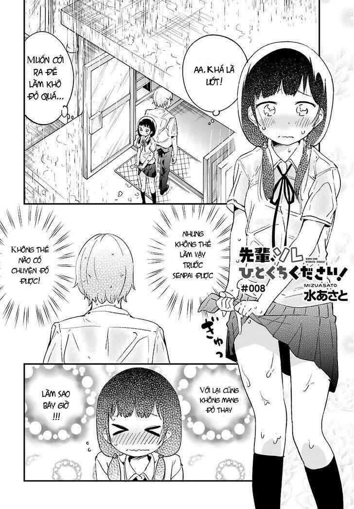 senpai, sore hitokuchi kudasai! chapter 8 3