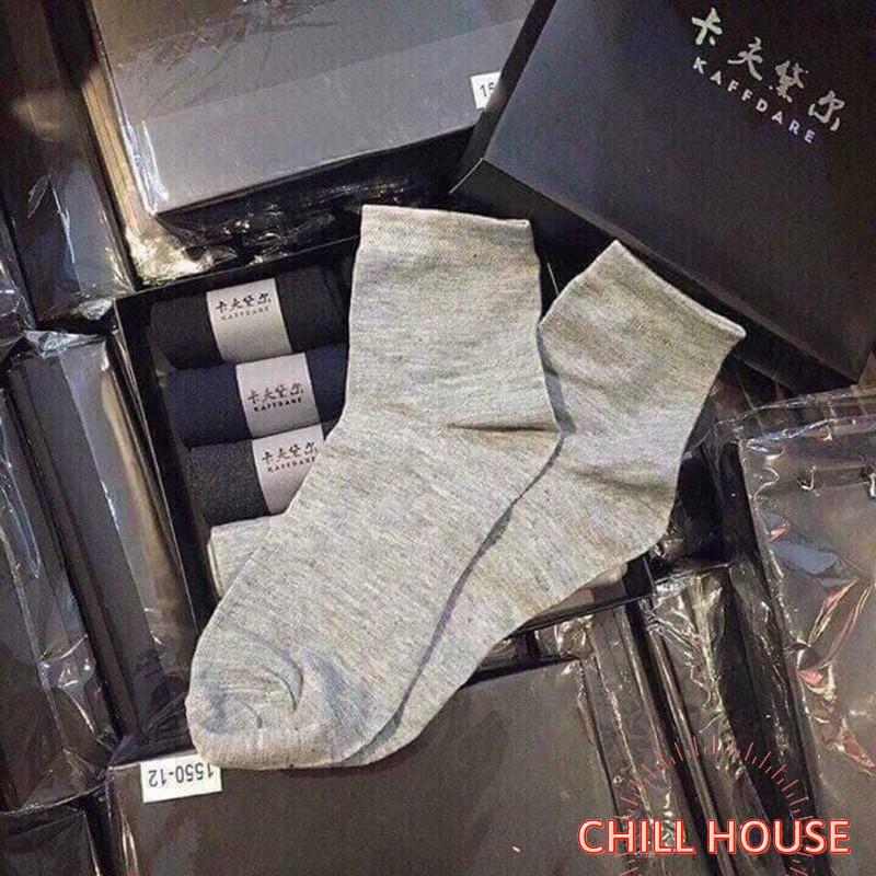 Hộp 10 đôi tất Nam chống hôi chân xuất nhật ĐẸP cổ ngắn/cổ trung - CHILLHOUSE