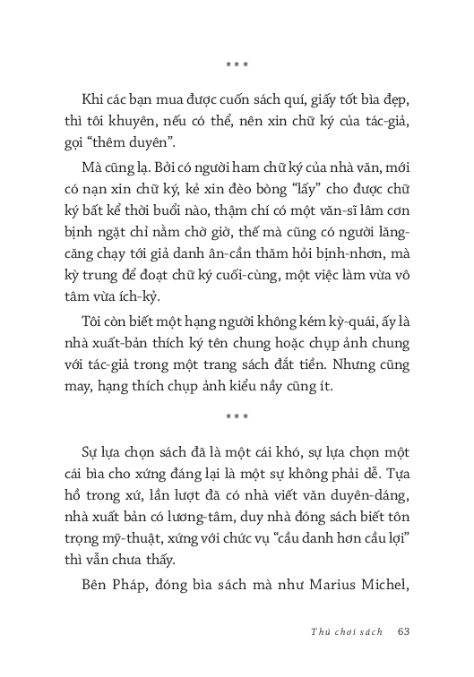 Thú Chơi Sách