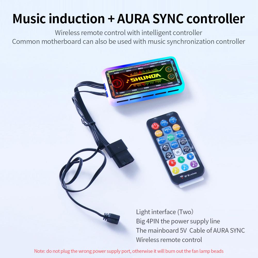 Quạt tản nhiệt máy tính có Làm mát Tản nhiệt hiệu quả,Bộ điều khiển AURA SYNC