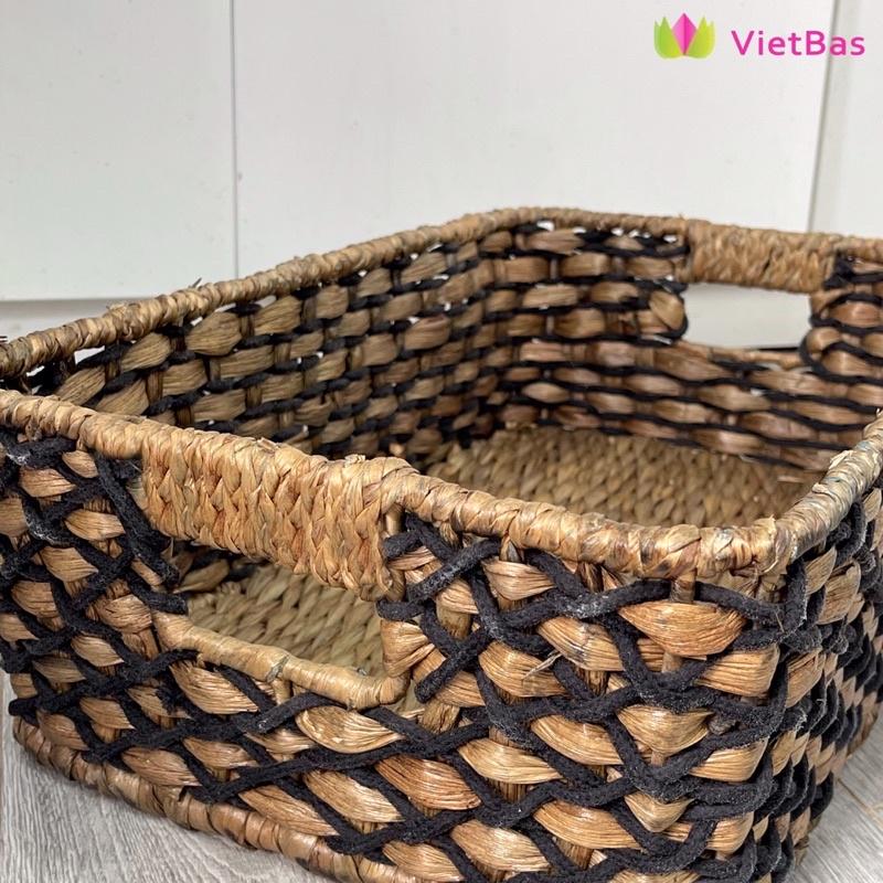 Khay lục bình VIETBAS hình chữ nhật MAU20