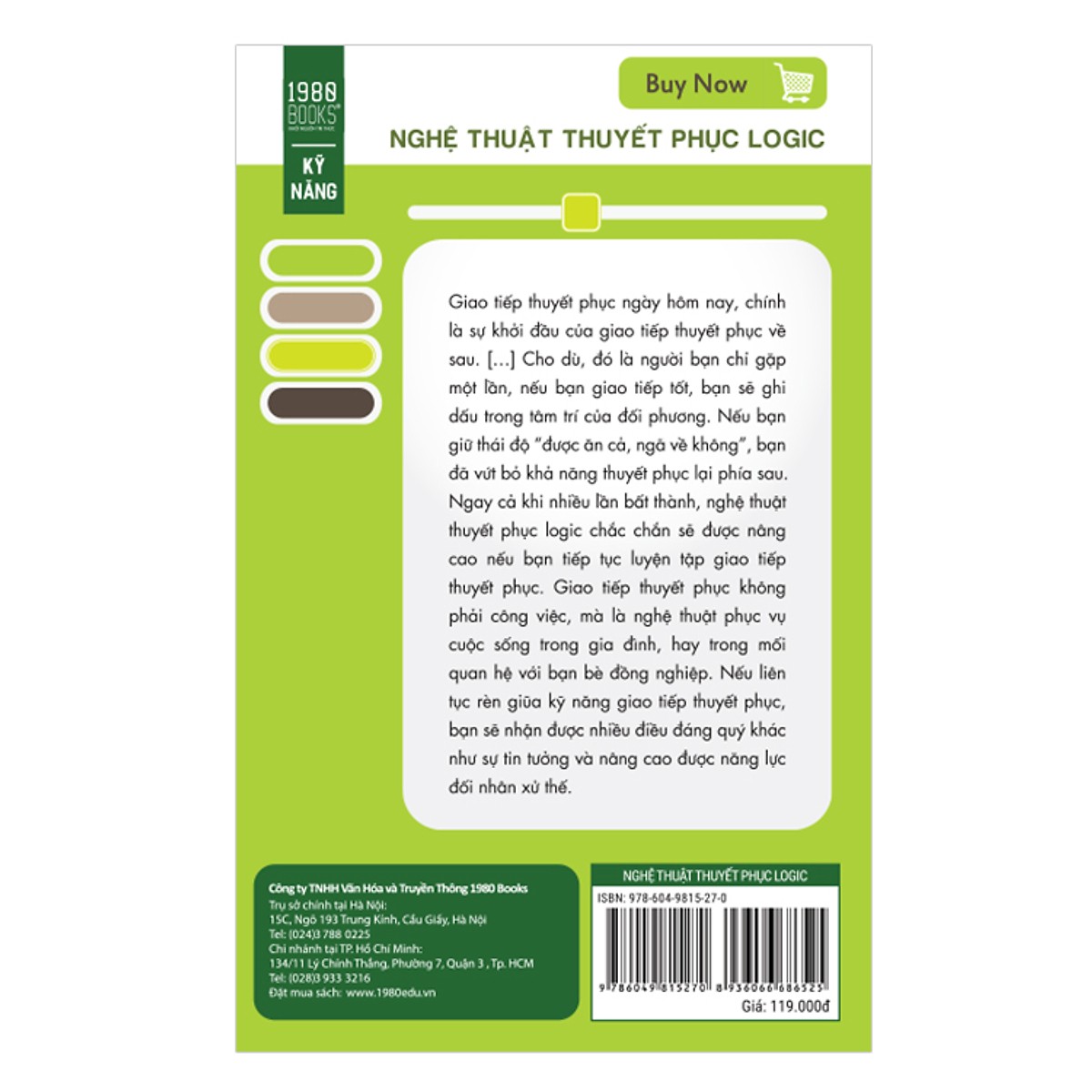 Cuốn Tuyệt Chiêu Giúp Bạn Thuyết Phục Khách Hàng: Nghệ Thuật Thuyết Phục Logic