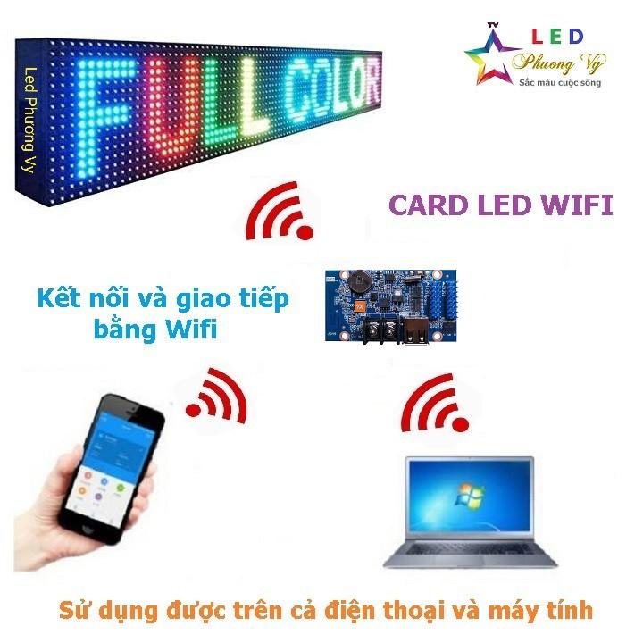 Card HD WF1 (USB, Wifi) dùng cho Led ma trận Full color