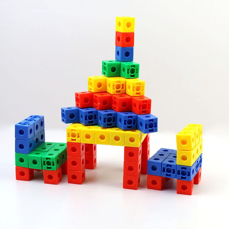 Bộ đồ chơi xếp hình thông minh Number Blocks hình vuông 100 viên - Chính hãng dododios
