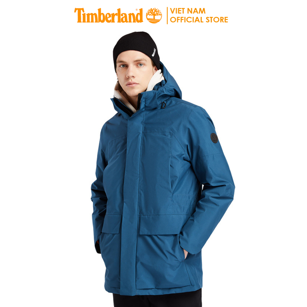 TIMBERLAND Áo Khoác Mùa Đông Nam AF Eco City - WP 3in1 Jacket with Dryvent Majolica Blue TB0A42Q2JR