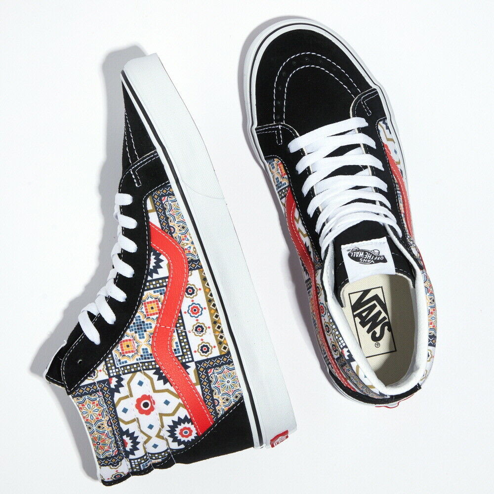 Giày Vans SK8-Hi Reissue Moroccan Tile Check VN0A4BV8687