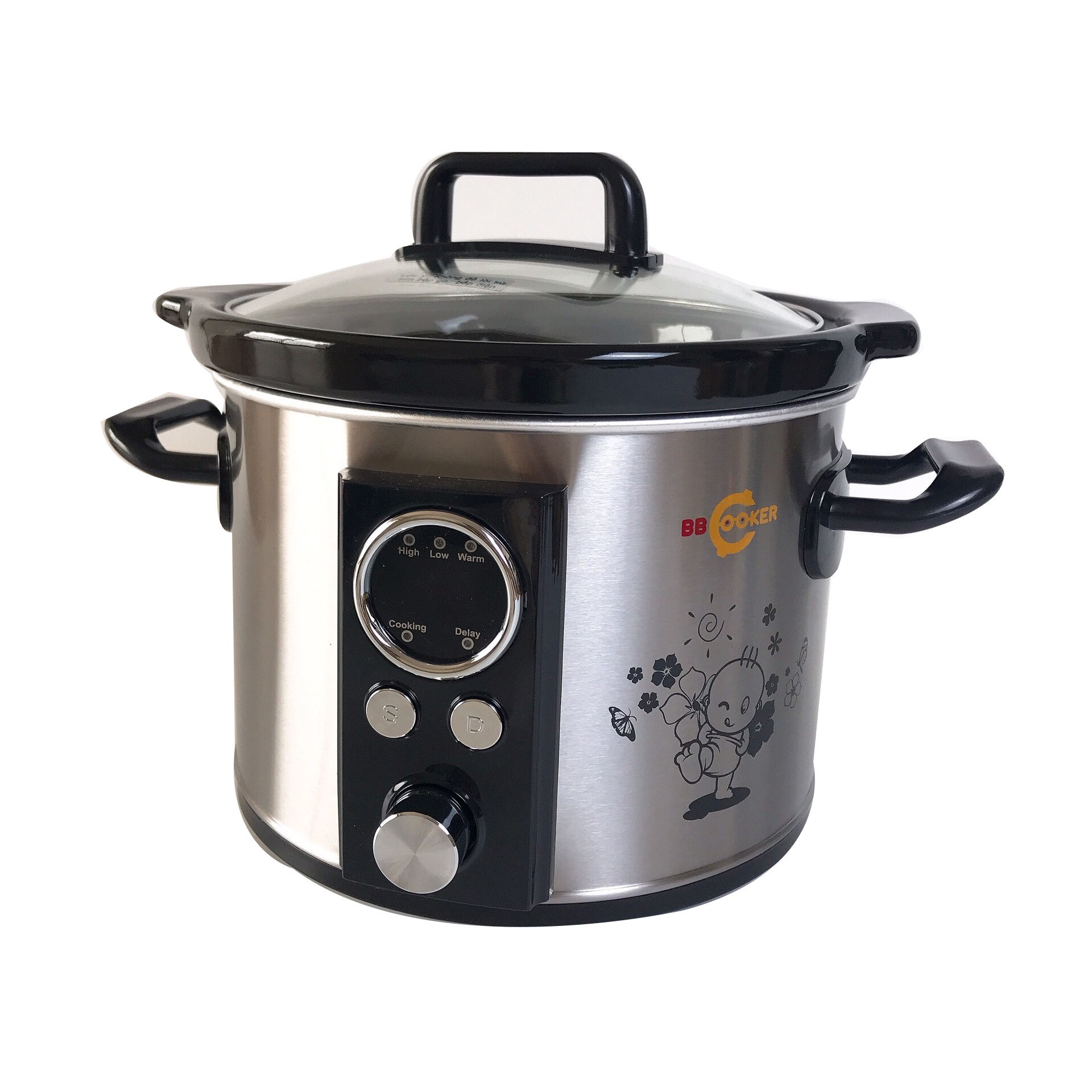 Nồi hầm chậm 160w, tự động 2.5 lít BBCooker DS-25