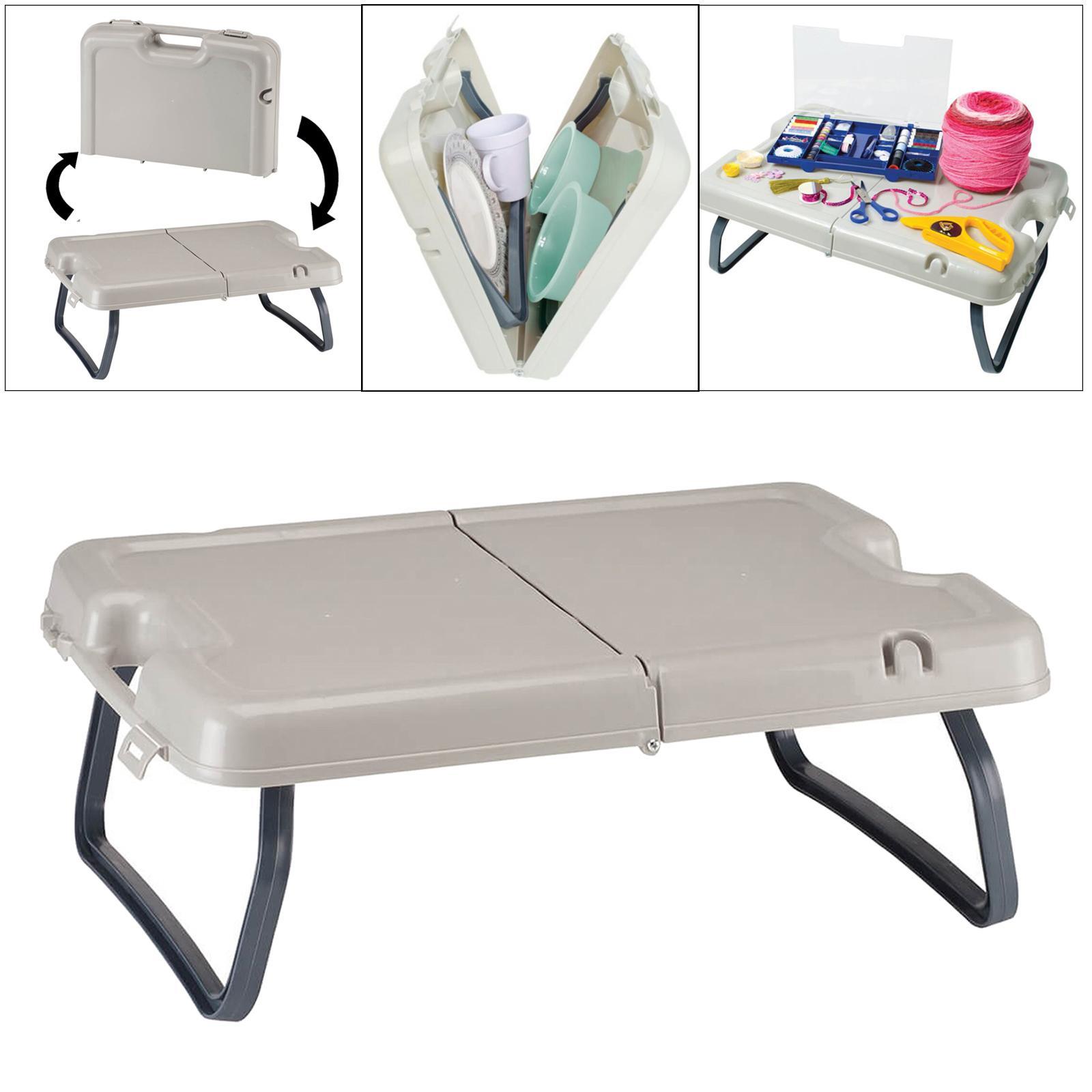Foldable Table Mini Portable Storage Case Outdoor Camping Furniture
