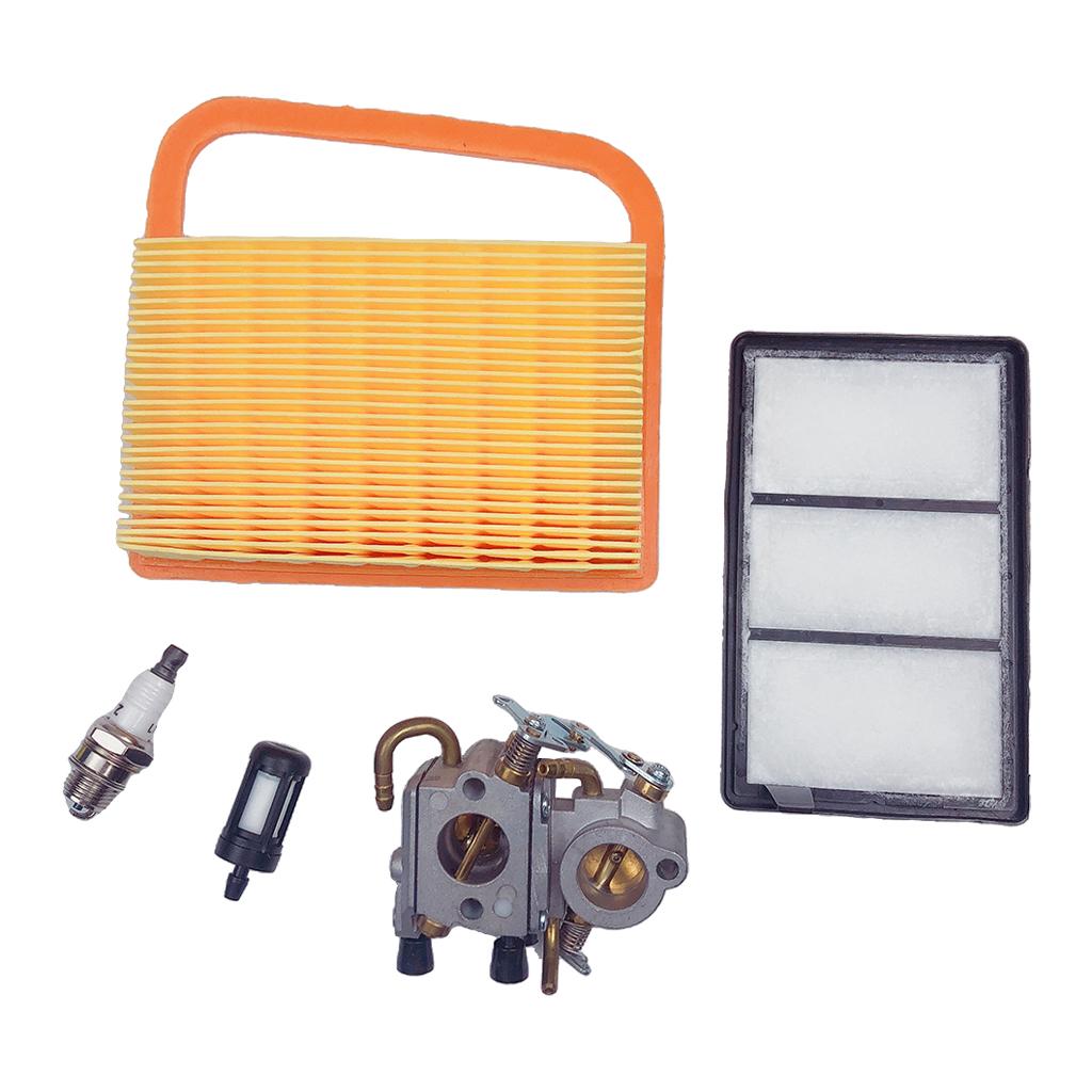 Carburetor for Stihl TS410 TS420 Cut Off Saw Air Filter Spark Plug Tune Up Kit