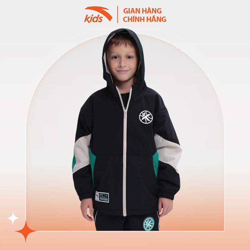 Áo Khoác Bé Trai Basketball Jacket Anta Kids W352341604