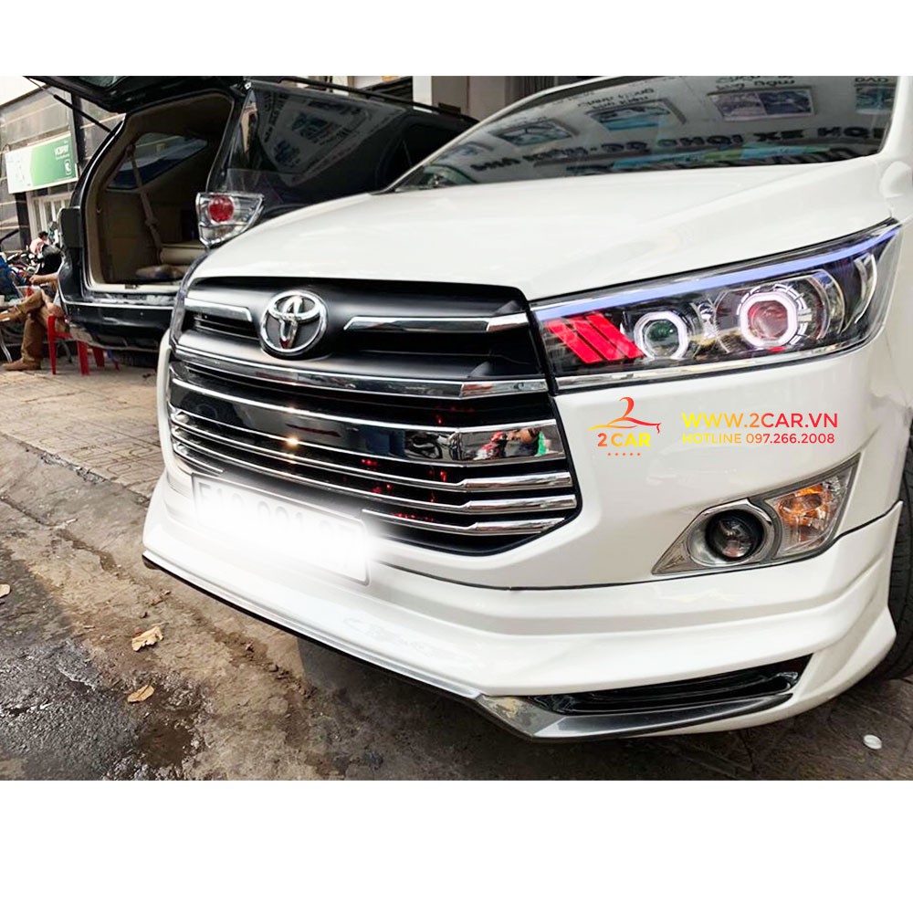 Ốp mặt ca lăng xe Toyota Innova 2017-2022 mạ crom cao cấp, sáng bóng