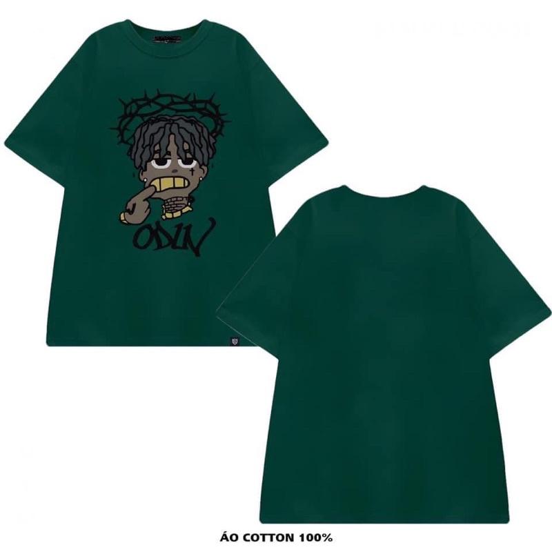 Áo thun ALTHOUGH form unisex in hình, chất vải Cotton 100% thoáng mát