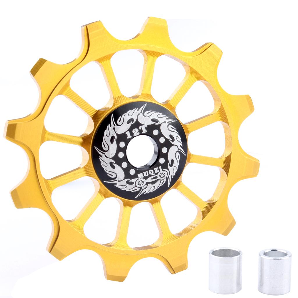 Derailleur Pulley 12T Rear Derailleur Jockey Wheel for Road Bike, Mountain Bike, MTB, BMX