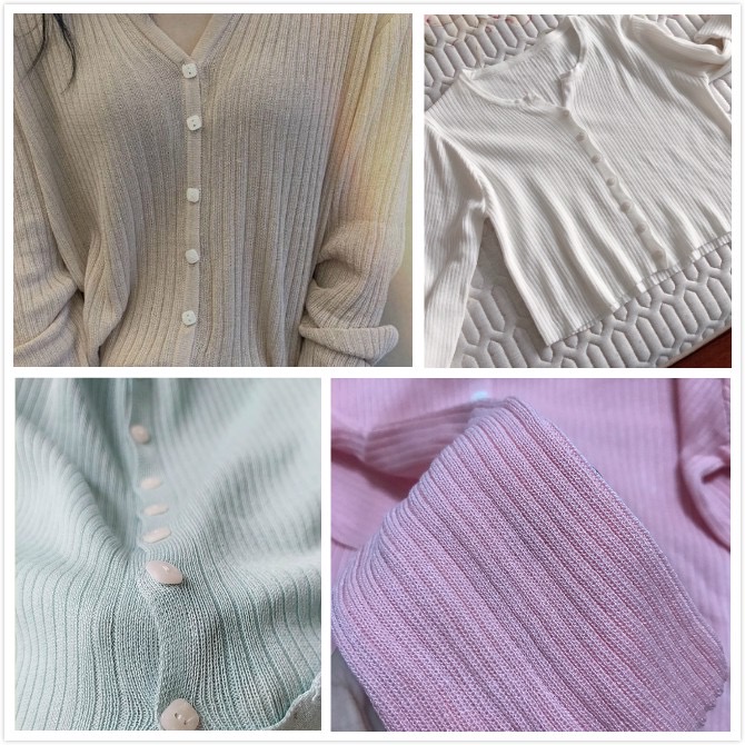Áo len mỏng cardigan phong cách hàn quốc