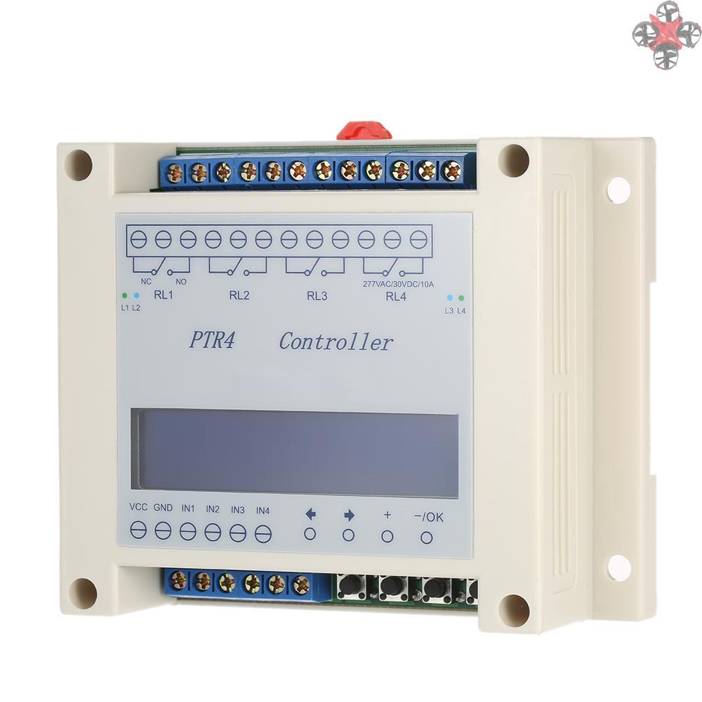 Mô Đun Hẹn Giờ Kỹ Thuật Số Dc6-40V 4 Kênh Màn Hình Lcd