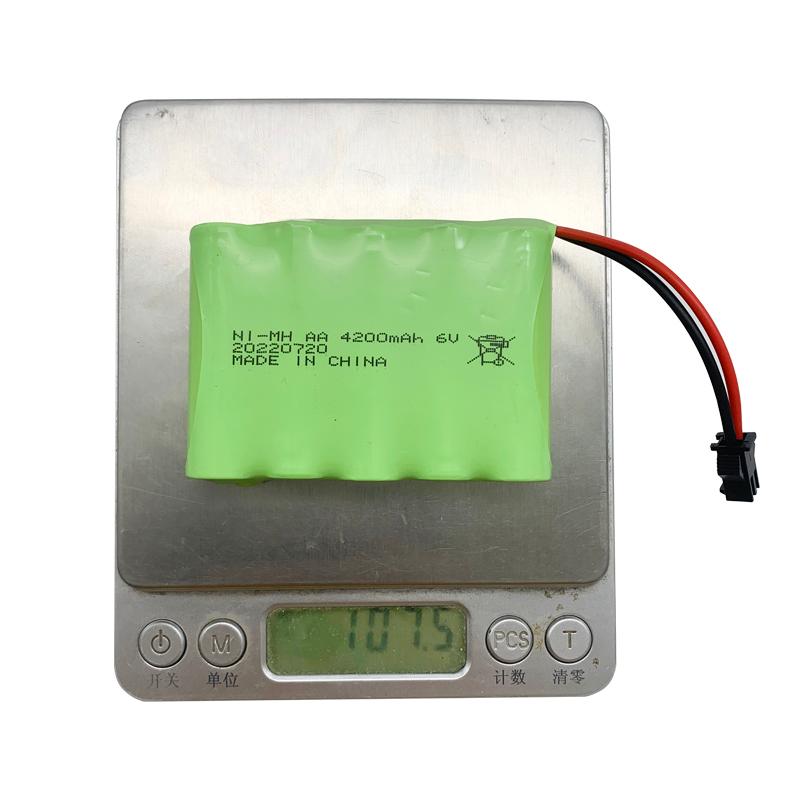 6v 4200mAh Nimh Pin AA Cho Rc đồ chơi Xe Ô Tô Xe Tăng Robot Súng Nâng Cấp Gói Pin 3000mah Cho Thuyền Rc Pin Sạc 6V Màu sắc: Mỹ