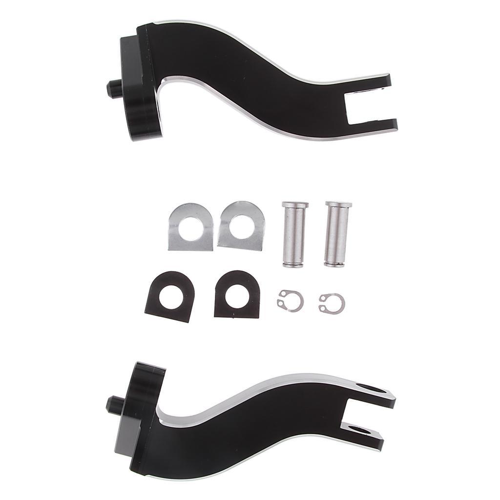 Passenger Rear Foot Peg Pedal Mount Bracket for Touring 1993-2017