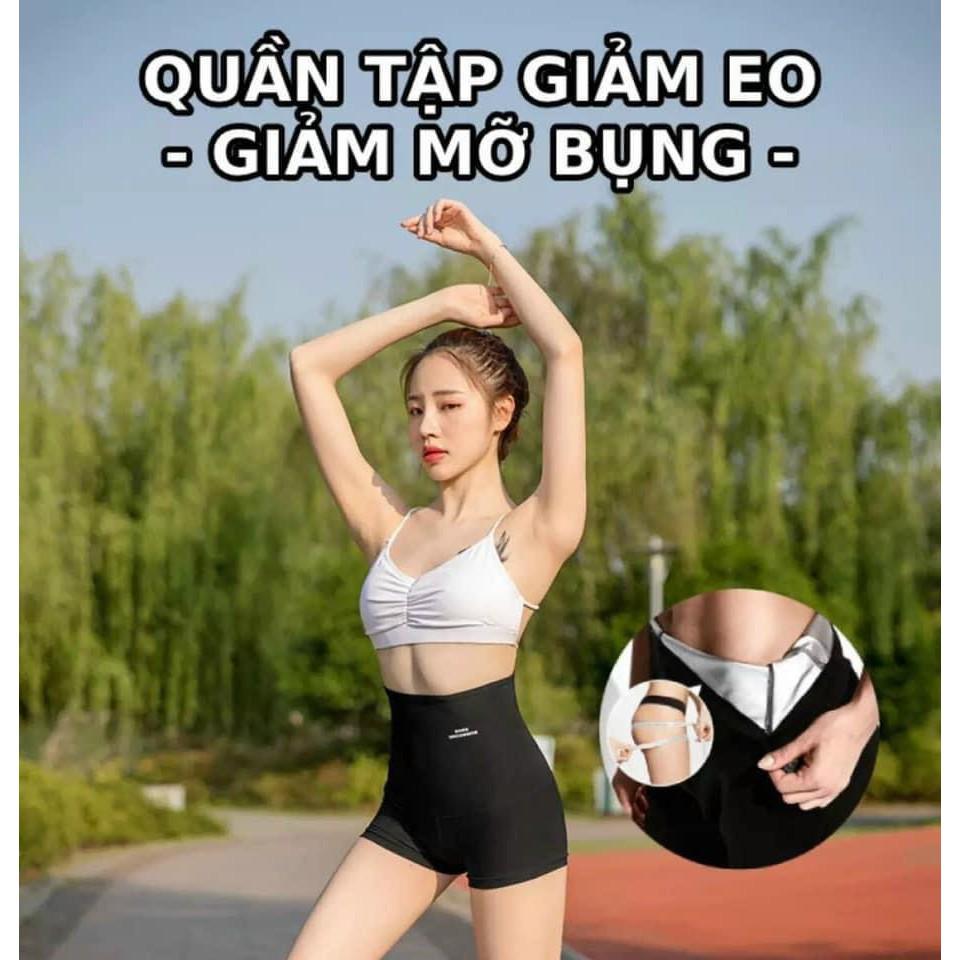 Quần đổ mồ hôi giảm mỡ bụng/quần tập thể dục