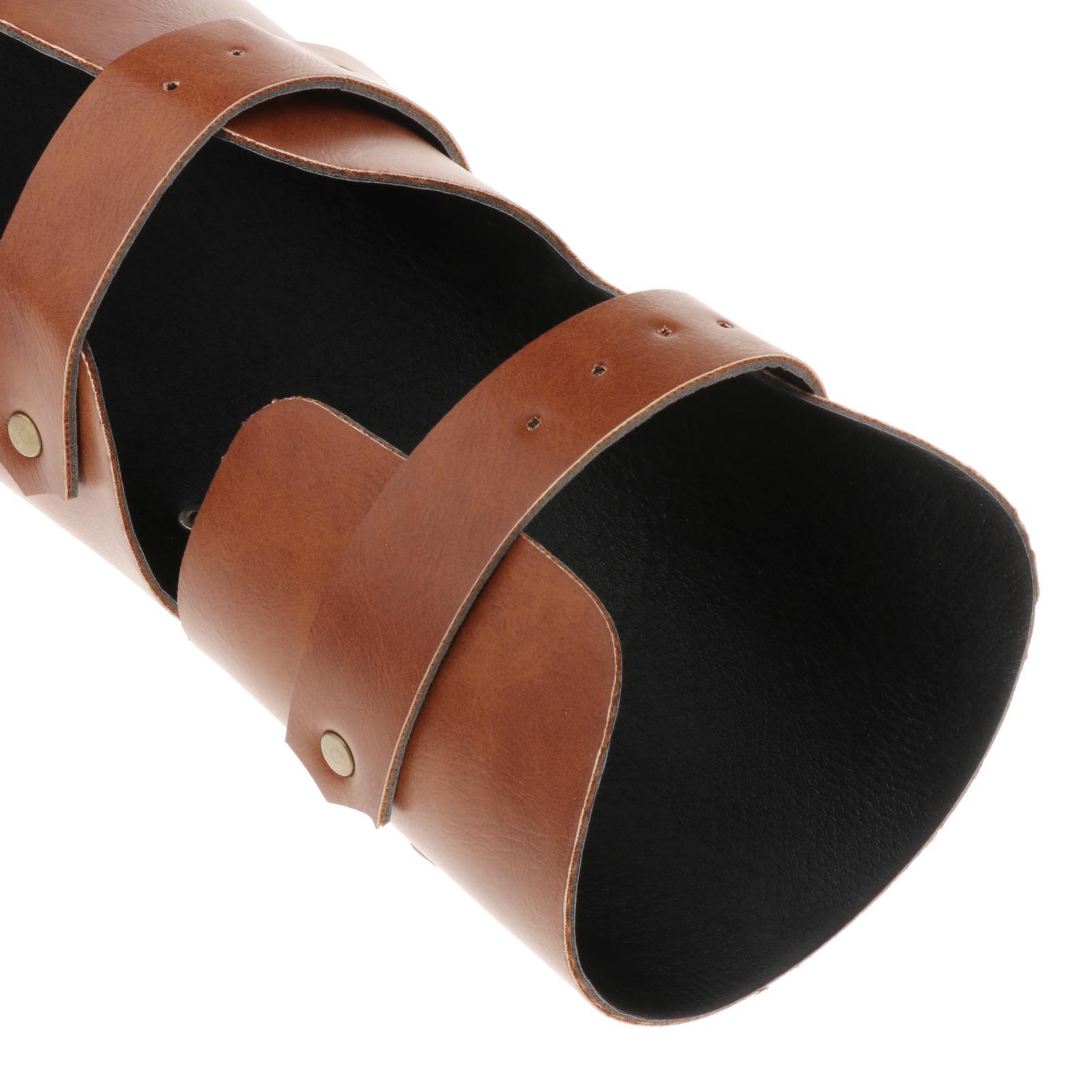 Archery Leather Arm Guard Outdoor Recurve Bow Shooting Accessory