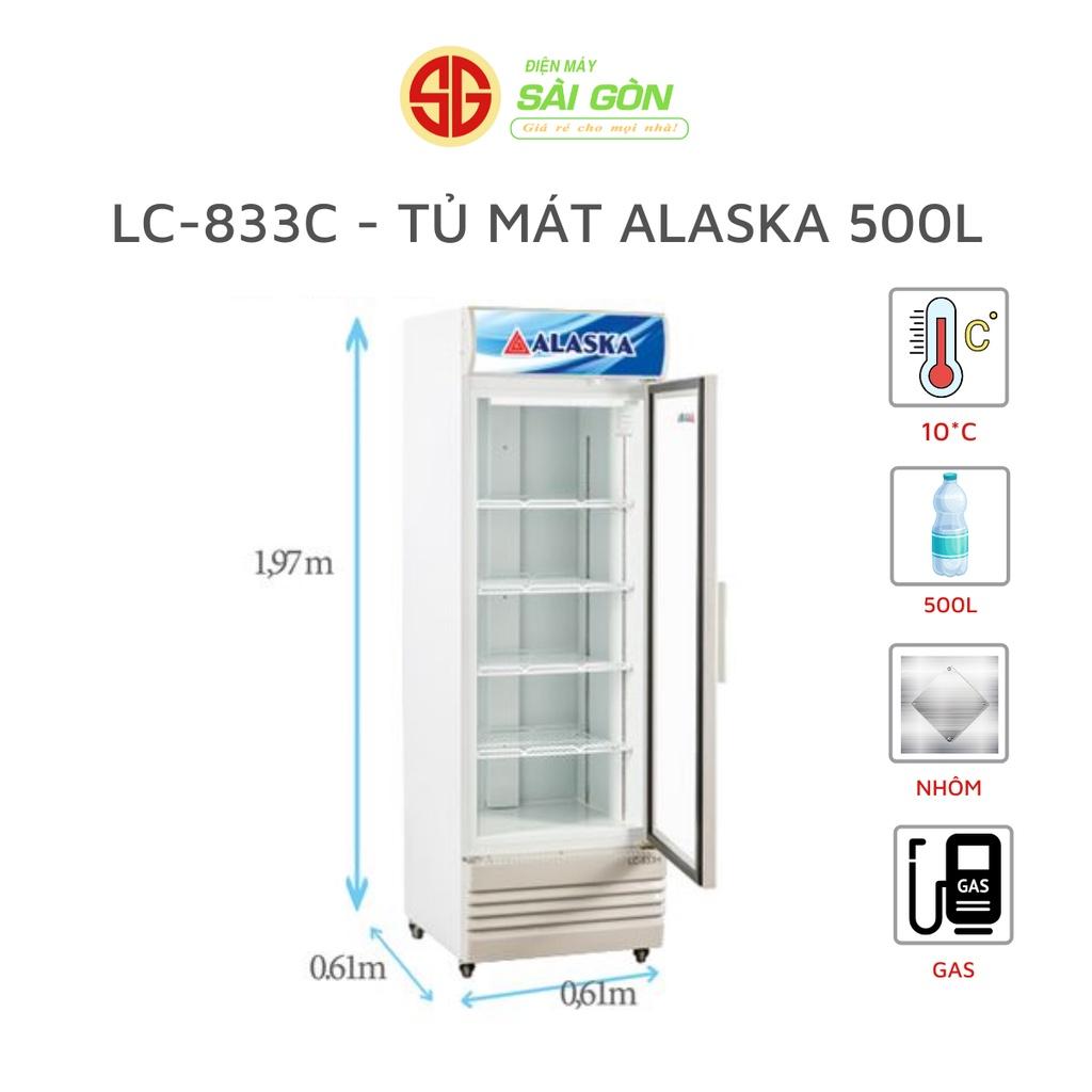 LC-833C - Tủ Mát Alaska 500L HÀNG CHÍNH HÃNG CHỈ GIAO HỒ CHÍ MINH