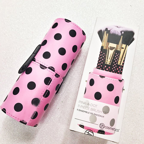 Bộ Cọ Trang Điểm Bh Cosmetics11 Pcs Pink A Dot Brush Set