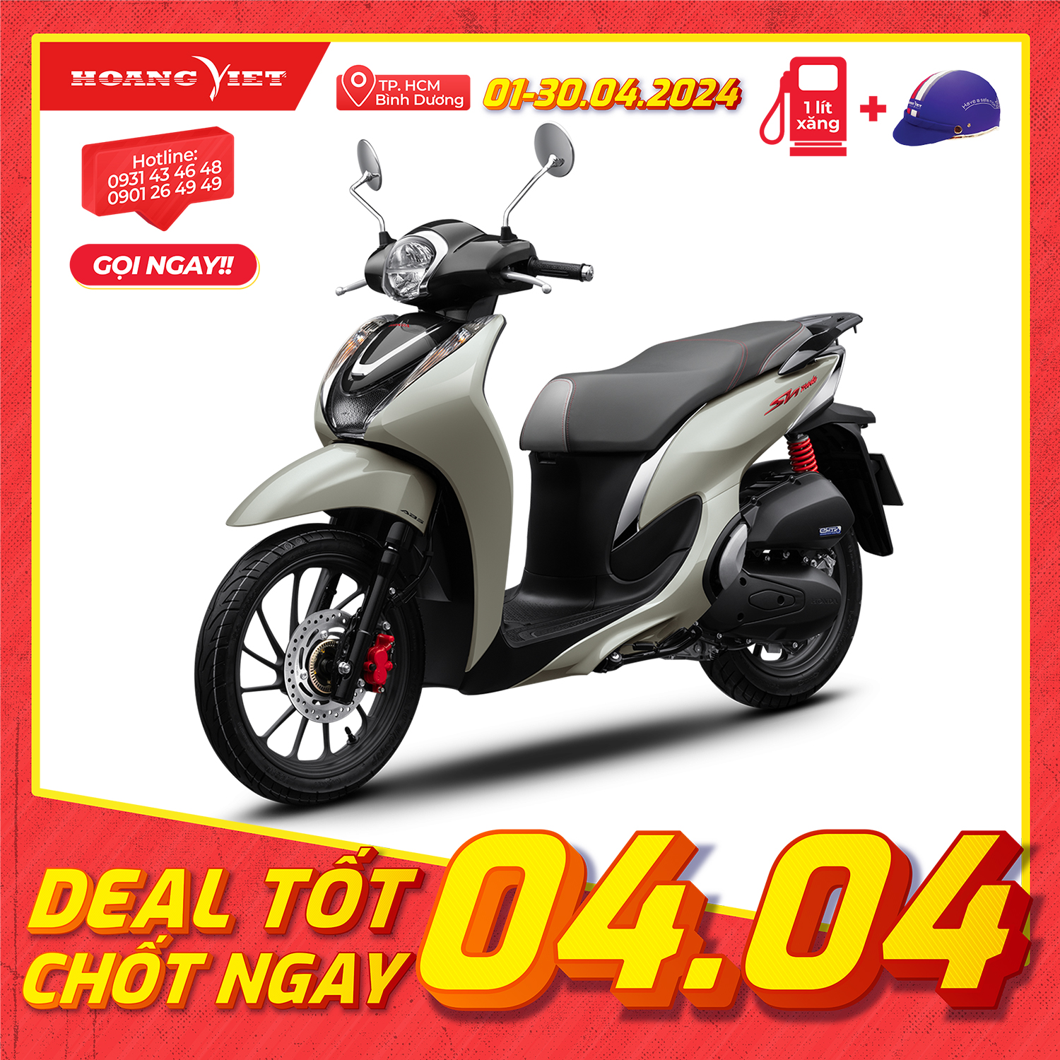 Xe Máy Honda SHMODE 2024 - Phiên Bản Thể Thao