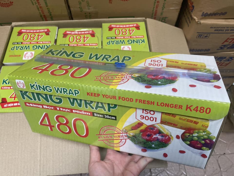 Hình ảnh Màng bọc thực phẩm KING WRAP 480 (30cm x 100 mét)