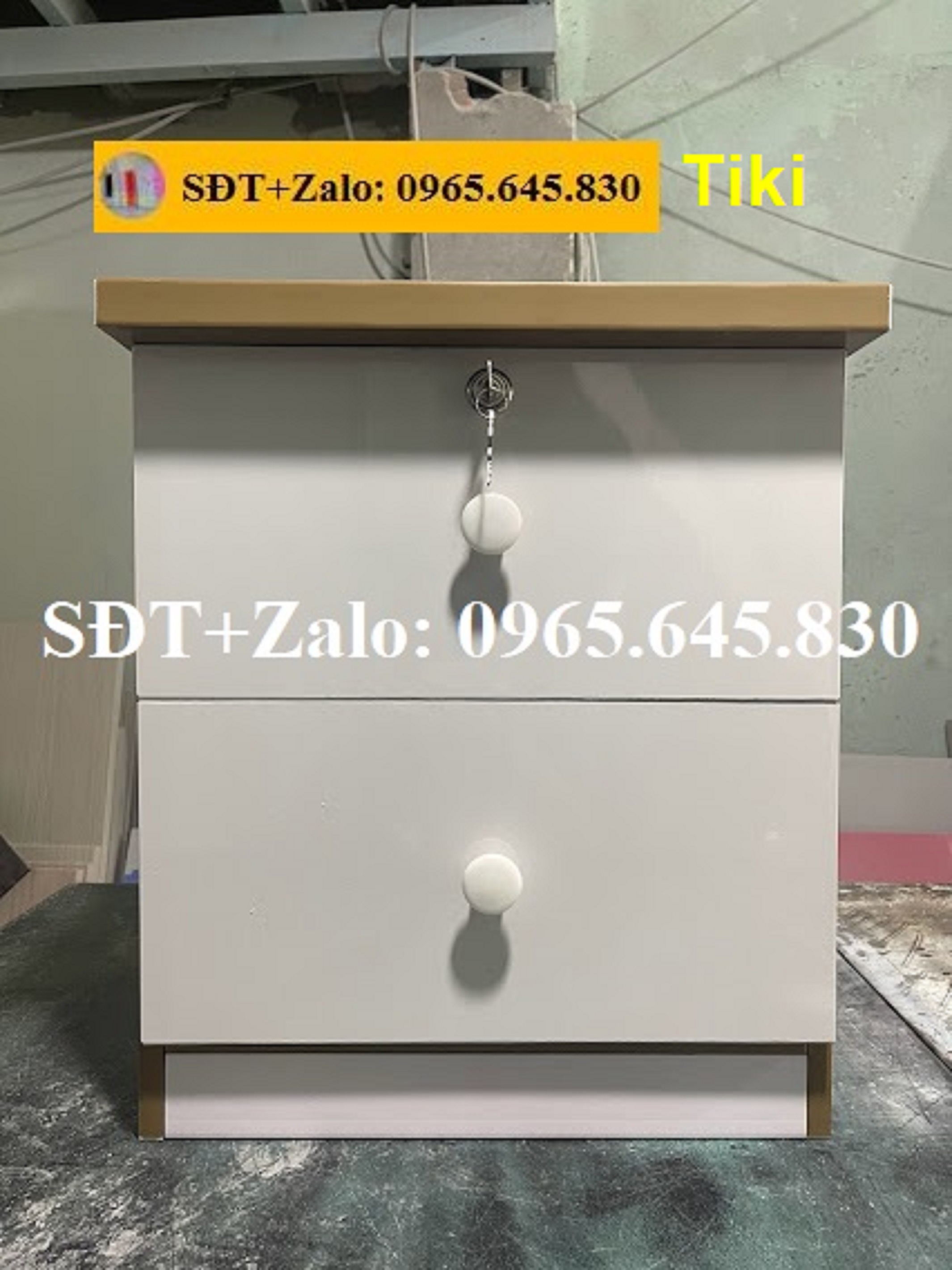 Tủ, Kệ Đầu Giường Nhựa Đài Loan Cao 48cm Ngang 42cm 888