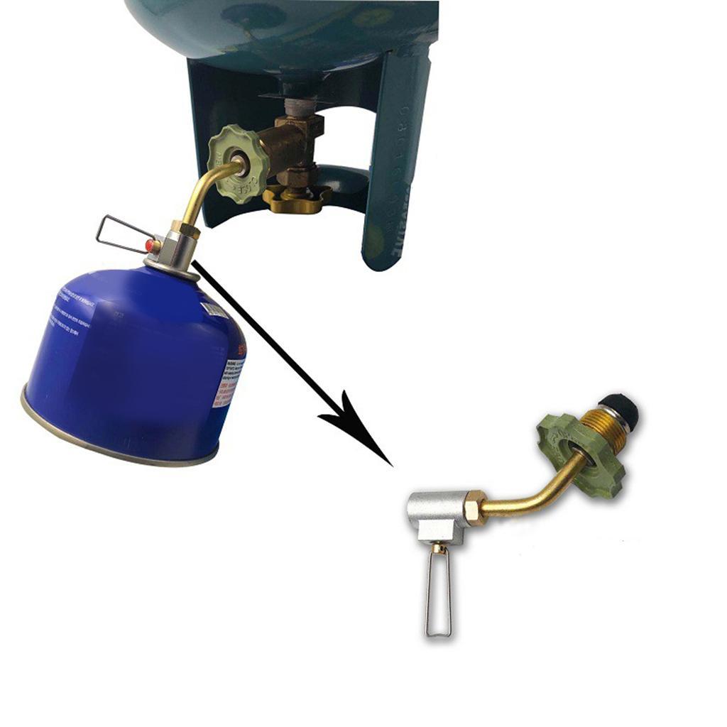 Outdoor Camping Gas   Refill Adapter  Cylinder Hose Connector