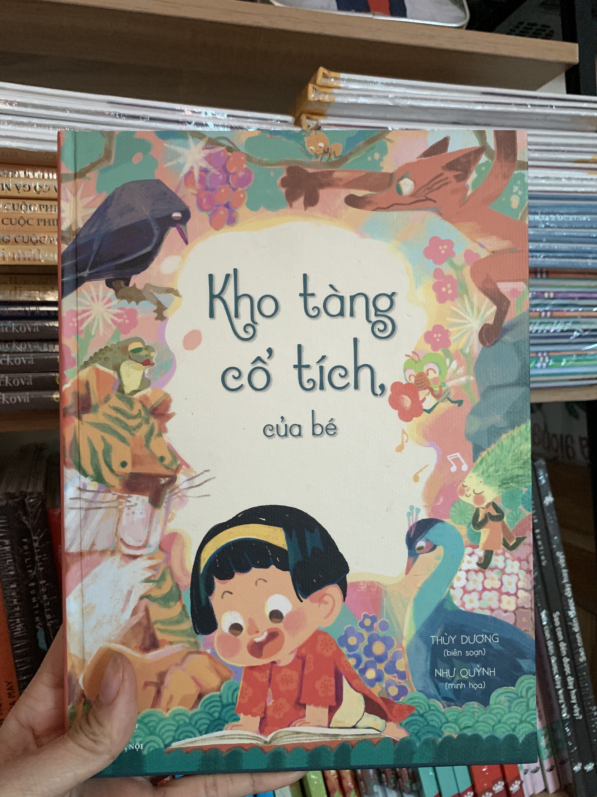 Sách Kho tàng cổ tích của bé - Bìa Cứng - Thùy Dương biên soạn