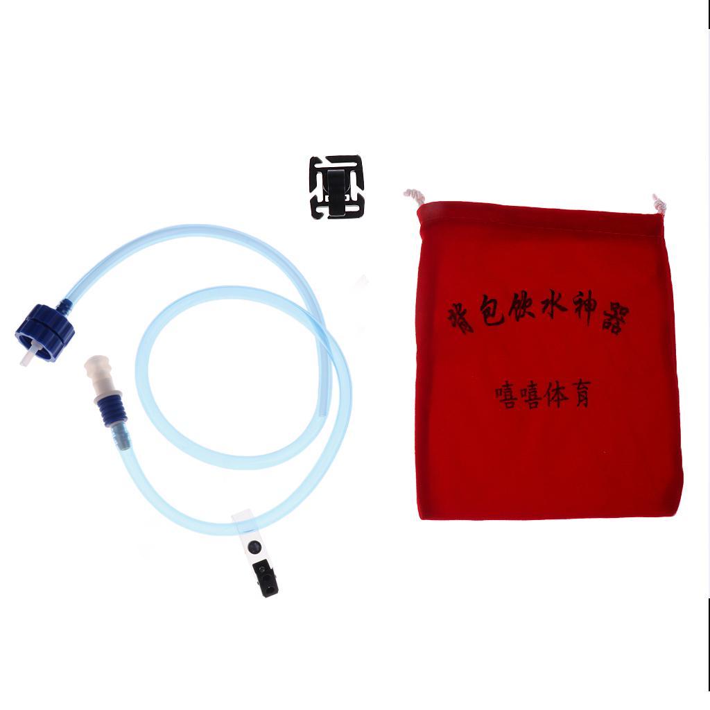 2x Drinking Bottle Tube Hydration Pack Backpack Accessory